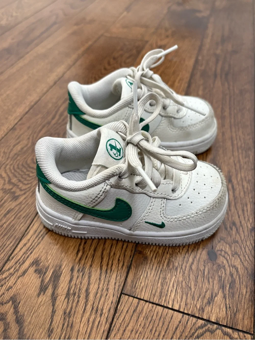Nike Force 1 Low SE TD'40TH Anniversary- Sail Malachite Size 5c